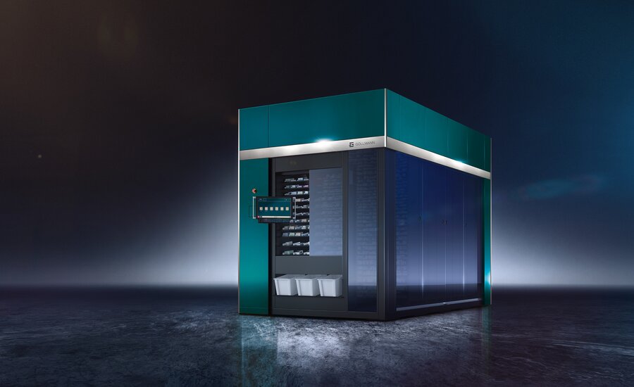 Robot de farmacia con almacenamiento rápido manual